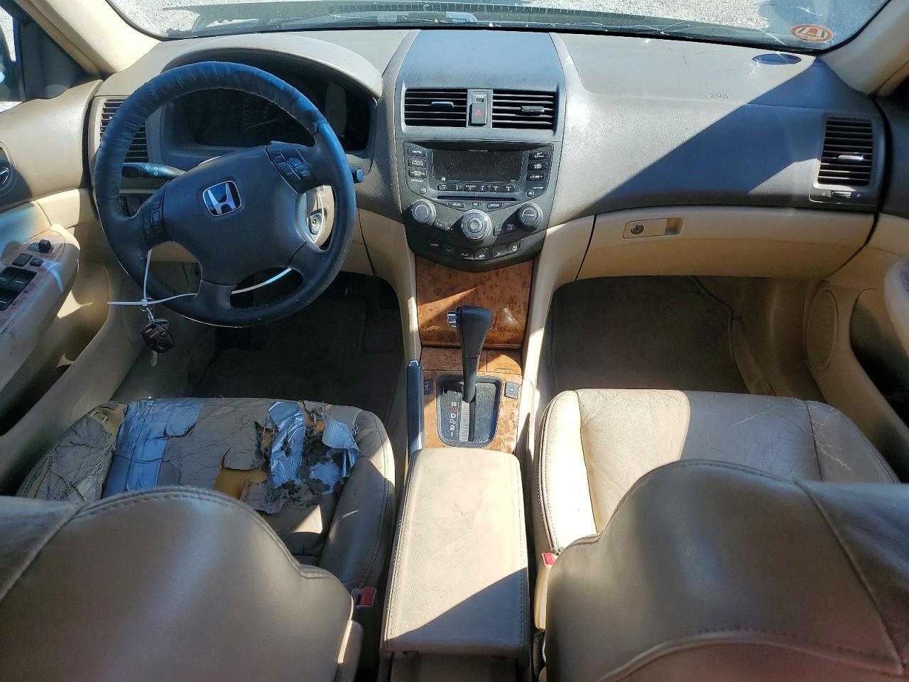 2005 Honda Accord Ex Черный vin: 1HGCM66575A006212