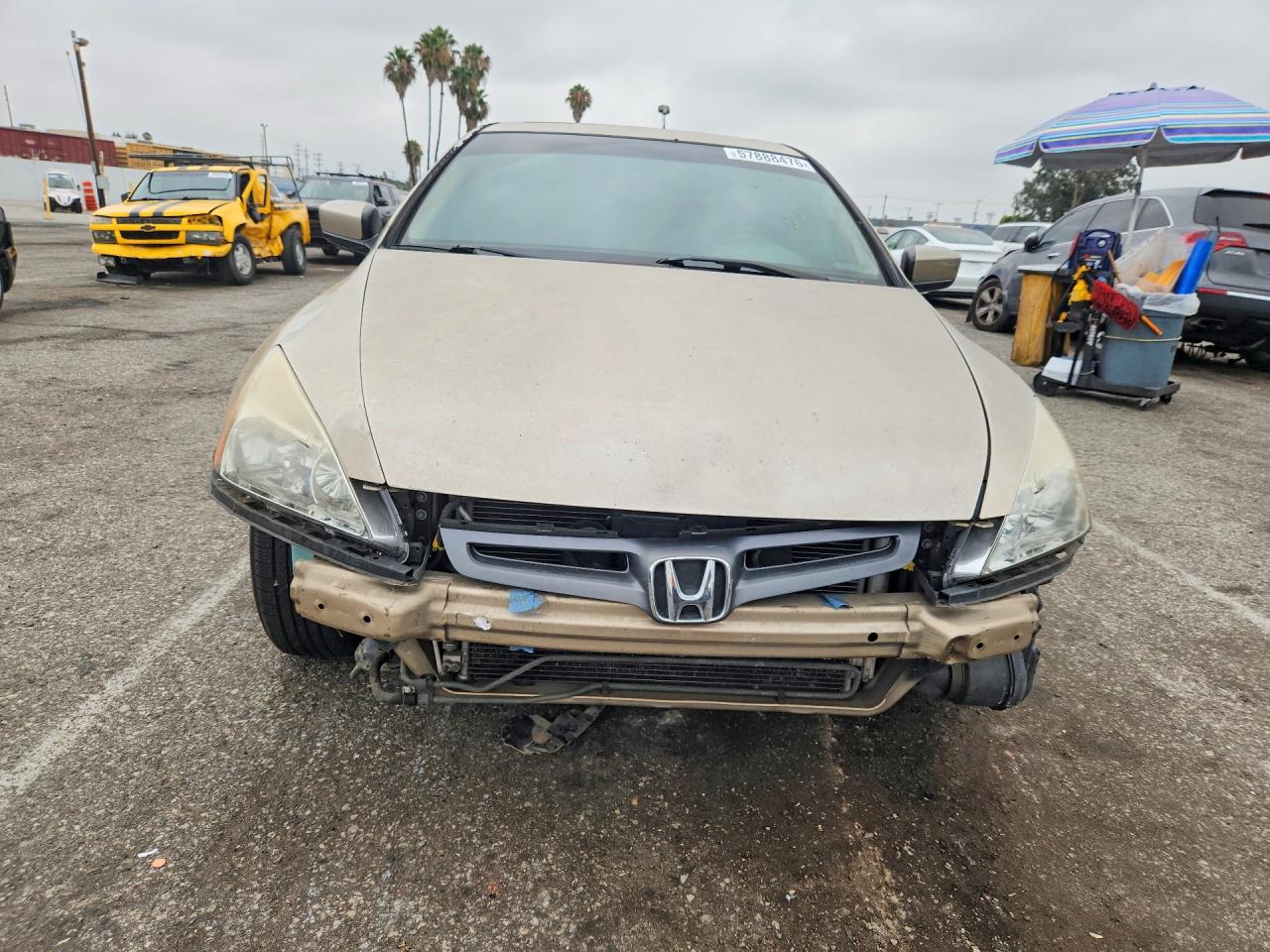 2005 Honda Accord Ex Gold vin: 1HGCM66575A009871