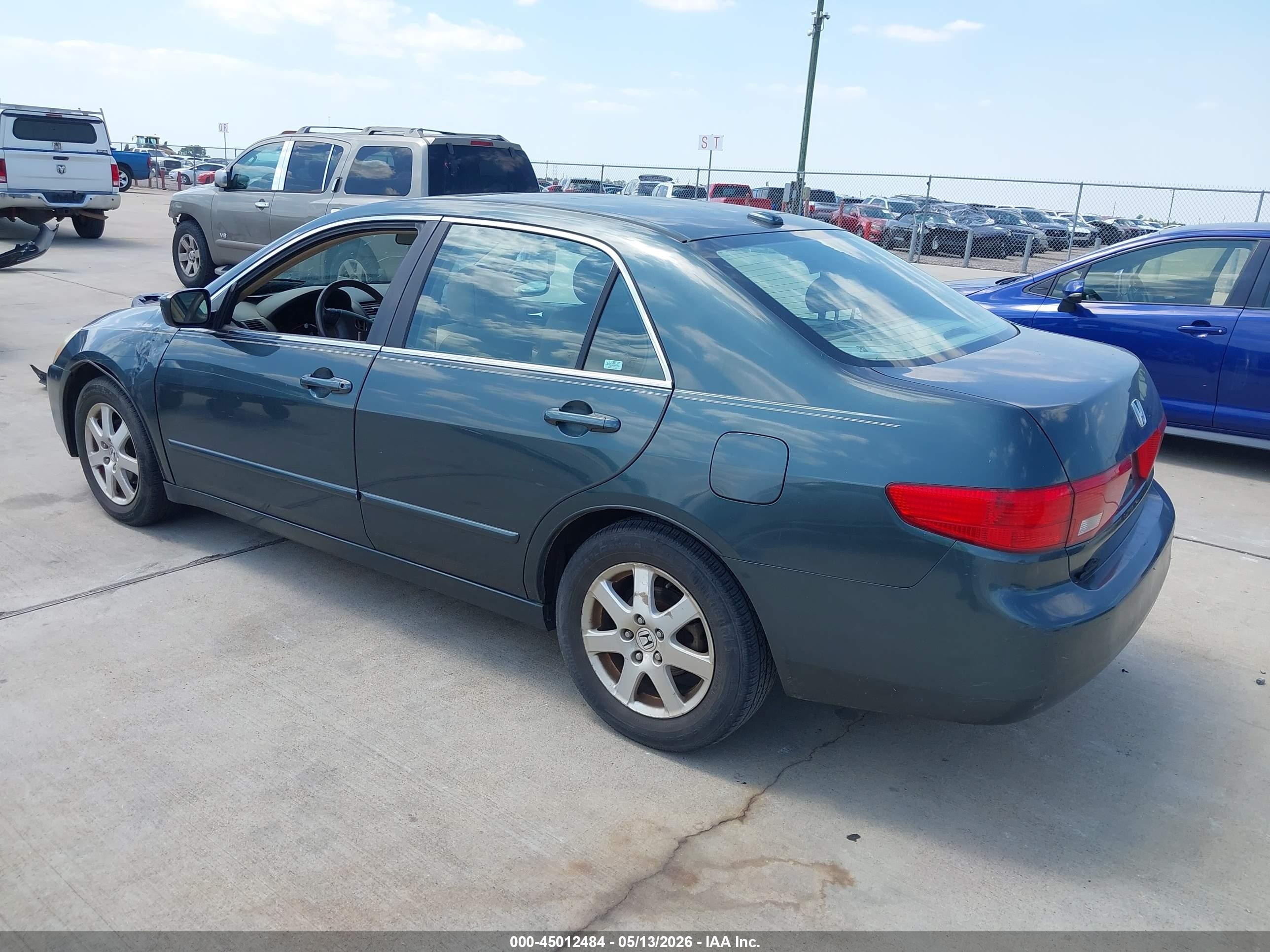 2005 Honda Accord 3.0 Ex Green vin: 1HGCM66575A067818