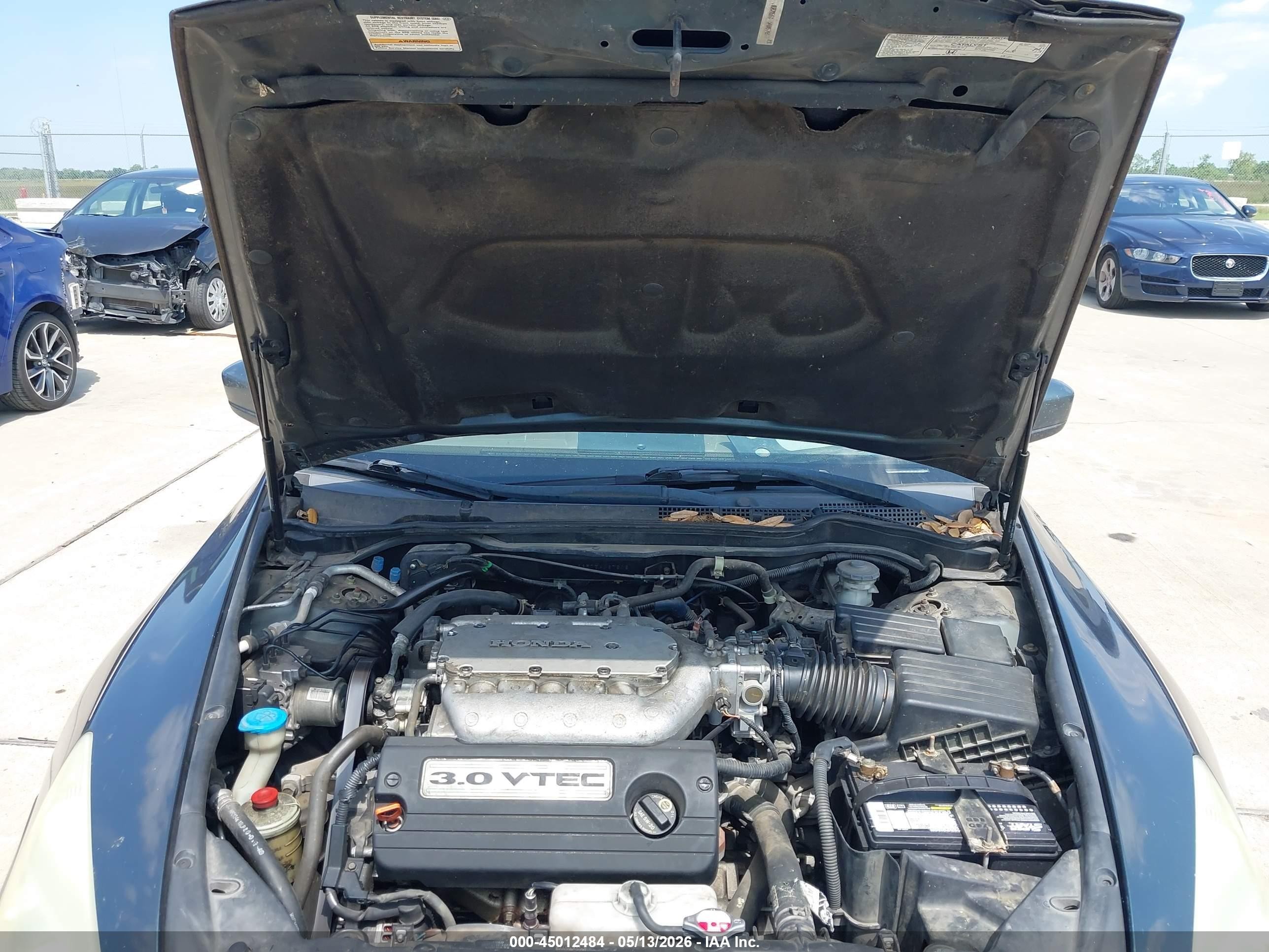 2005 Honda Accord 3.0 Ex Green vin: 1HGCM66575A067818