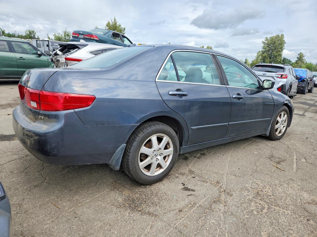 2005 Honda Accord Ex Серый vin: 1HGCM66575A072761