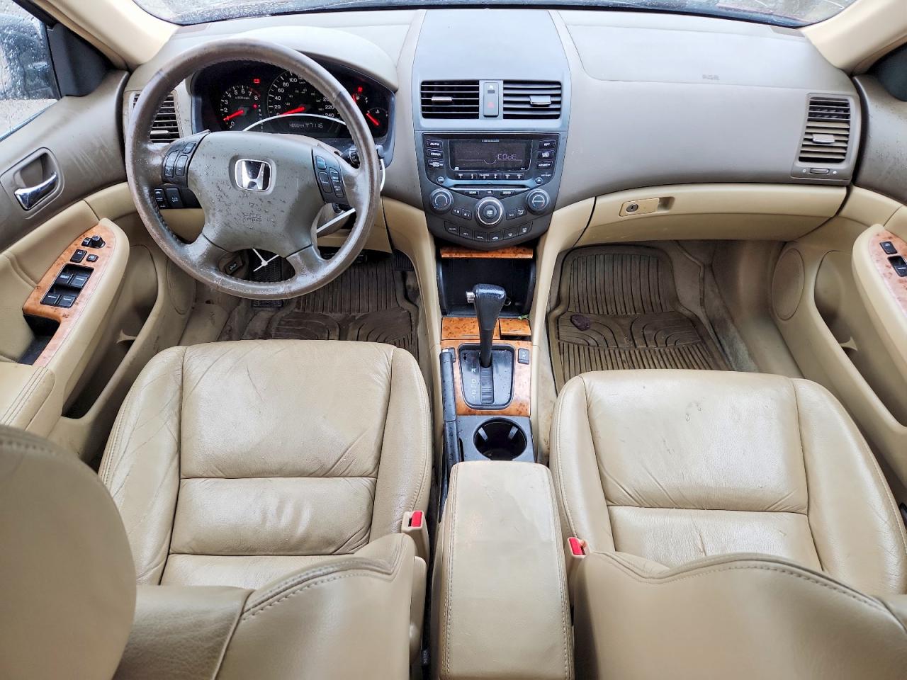 2005 Honda Accord Ex Red vin: 1HGCM66575A800837