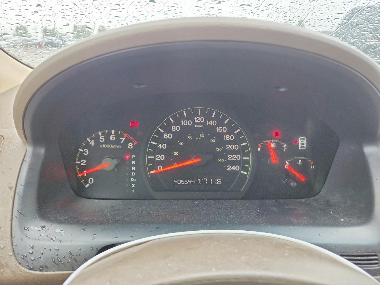 2005 Honda Accord Ex Red vin: 1HGCM66575A800837