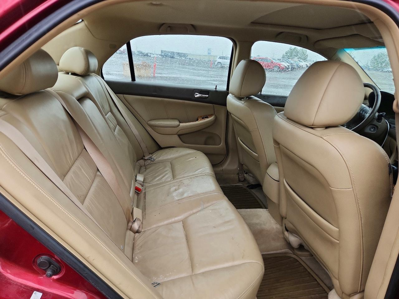 2005 Honda Accord Ex Red vin: 1HGCM66575A800837
