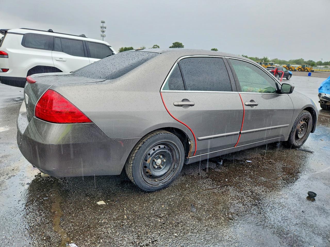 2006 Honda Accord Ex Gray vin: 1HGCM66576A031774