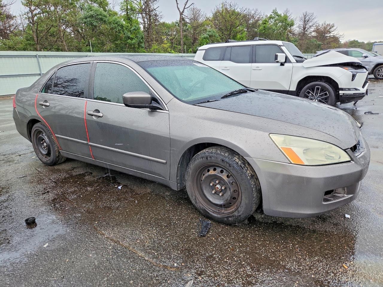 2006 Honda Accord Ex Gray vin: 1HGCM66576A031774