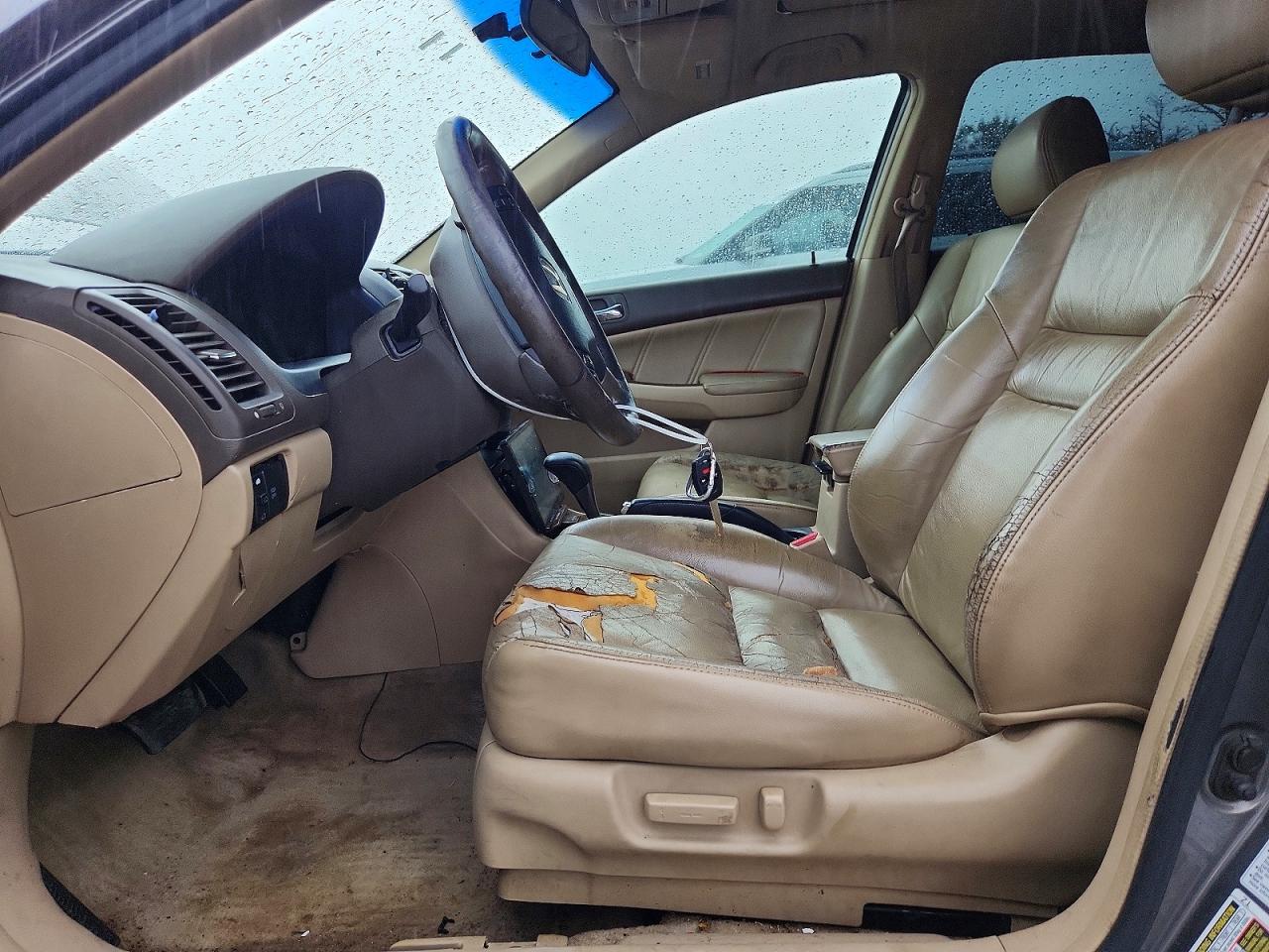 2006 Honda Accord Ex Gray vin: 1HGCM66576A031774
