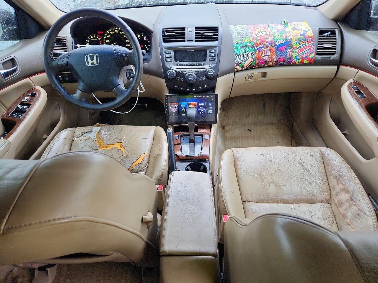 2006 Honda Accord Ex Gray vin: 1HGCM66576A031774
