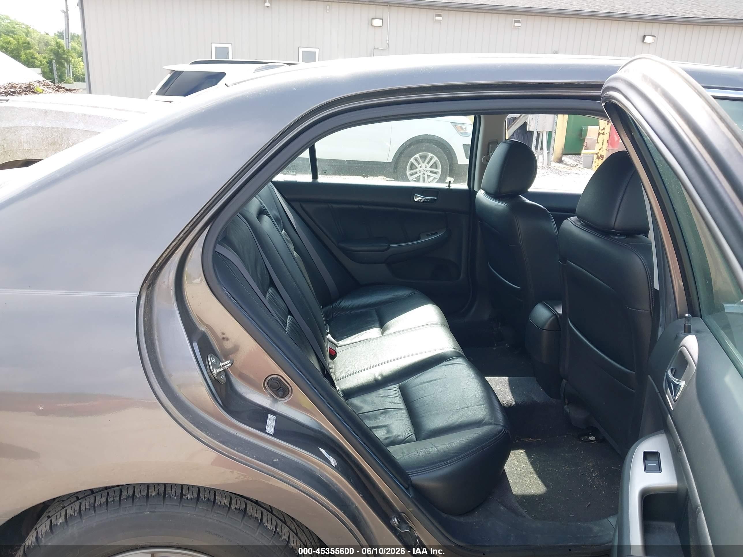 2006 Honda Accord 3.0 Ex Серый vin: 1HGCM66576A035937