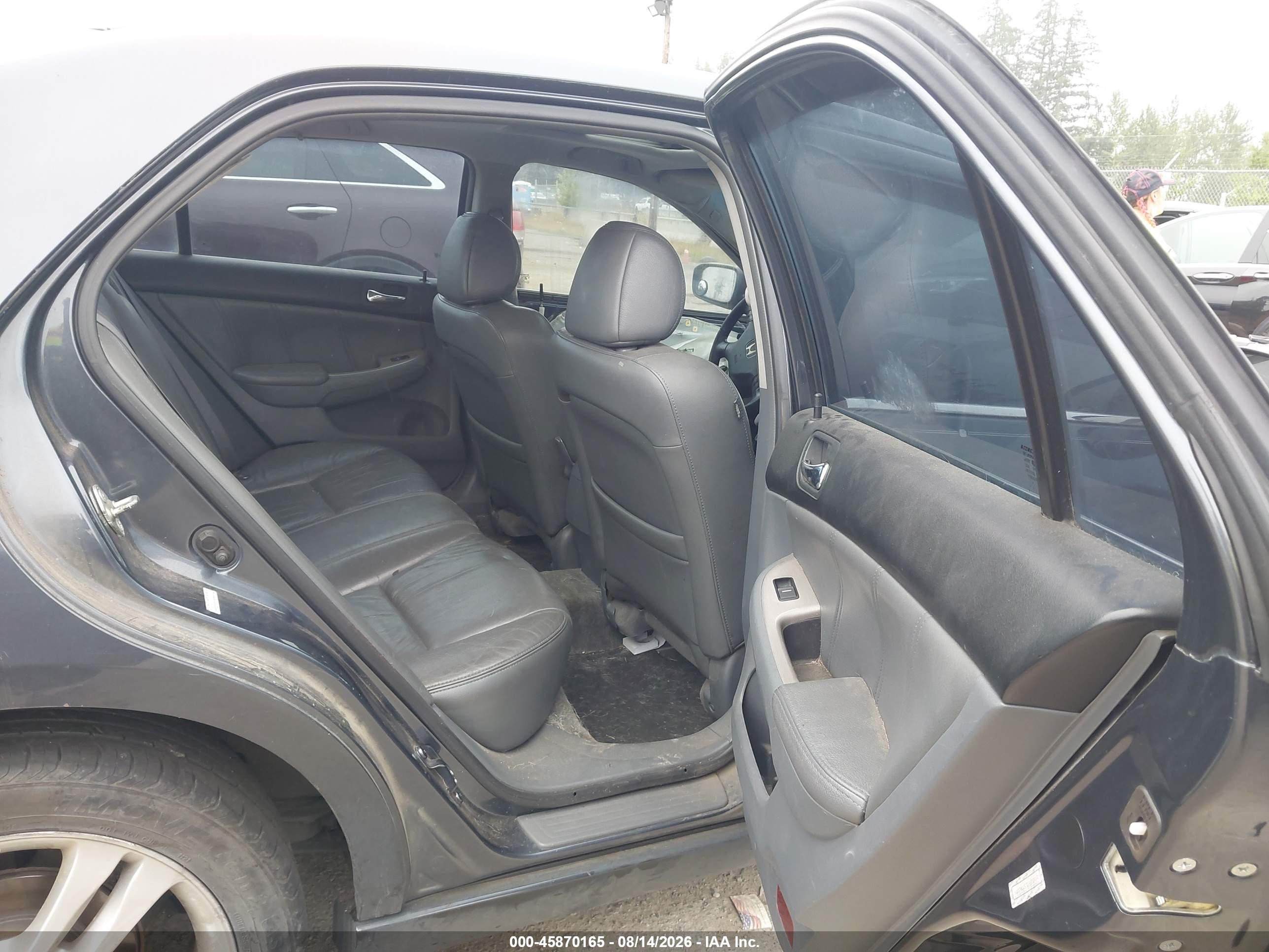 2006 Honda Accord 3.0 Ex Gray vin: 1HGCM66576A038515