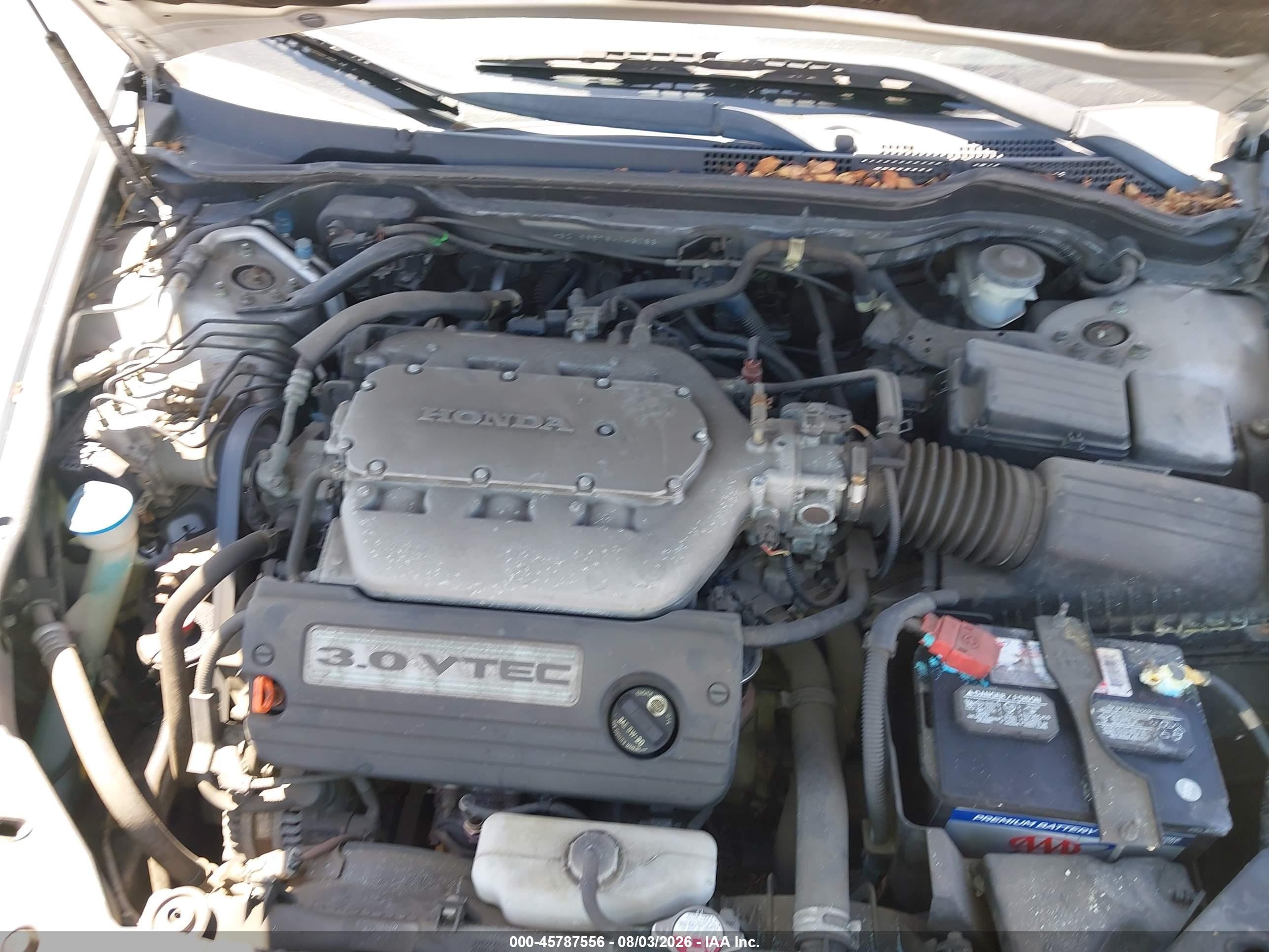 2006 Honda Accord 3.0 Ex Silver vin: 1HGCM66576A043083
