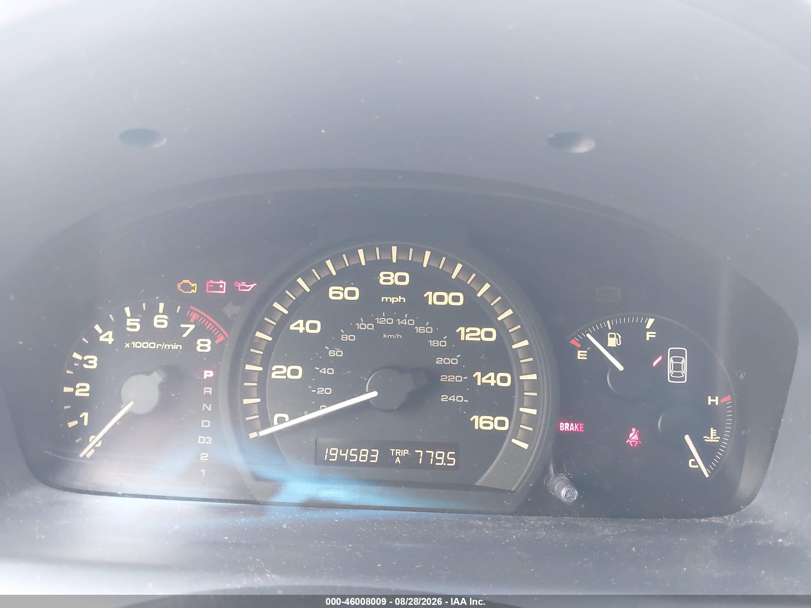 2007 Honda Accord 3.0 Ex Blue vin: 1HGCM66577A004964