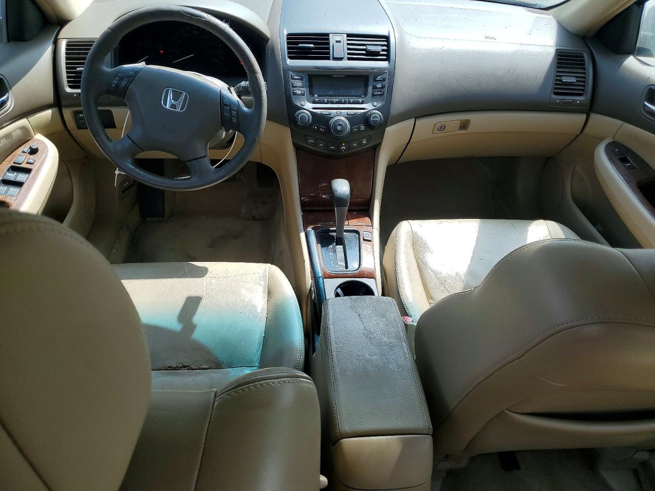 2007 Honda Accord Ex Золотой vin: 1HGCM66577A011557