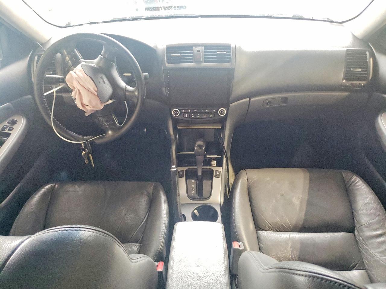 2007 Honda Accord Ex Silver vin: 1HGCM66577A028522