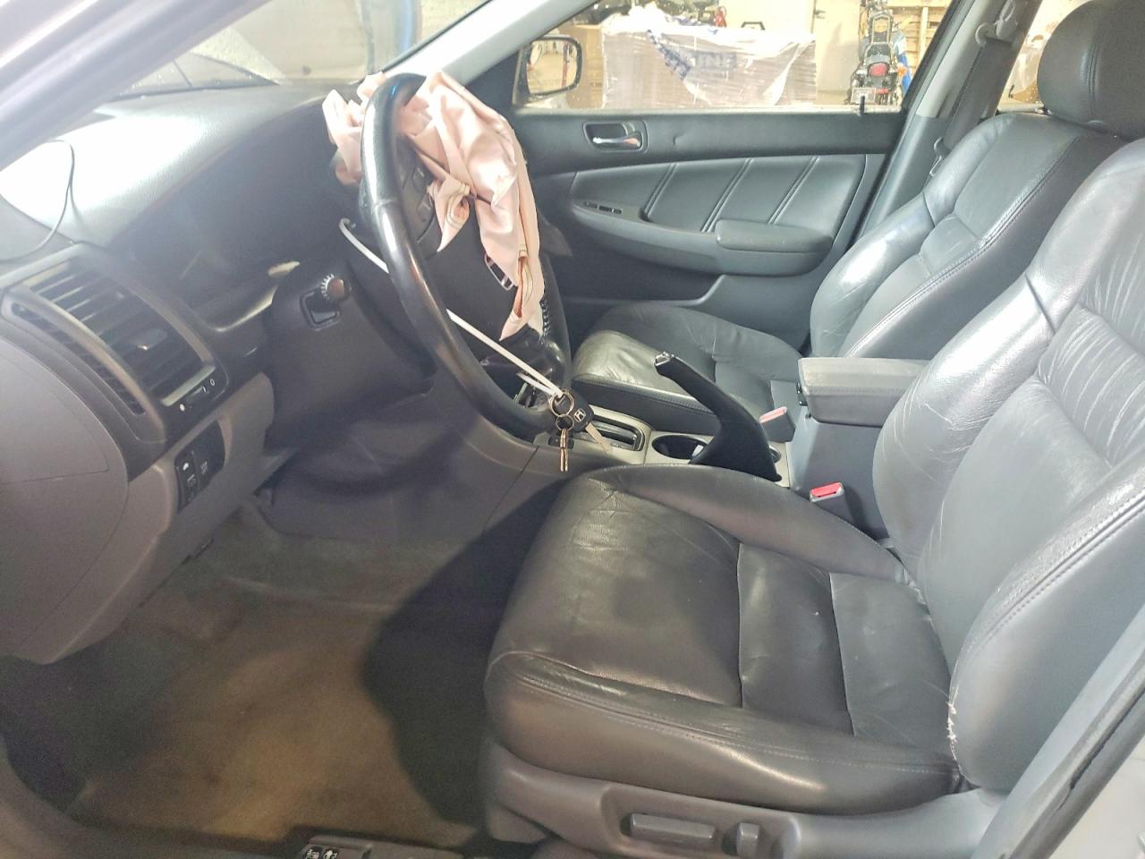 2007 Honda Accord Ex Silver vin: 1HGCM66577A028522