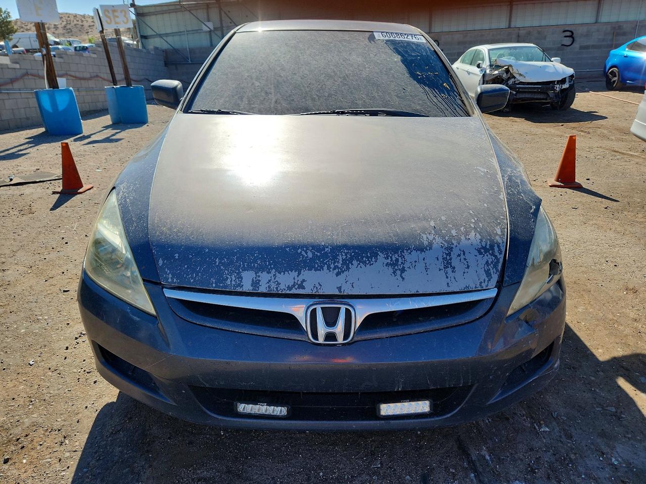 2007 Honda Accord Ex Charcoal vin: 1HGCM66577A036233