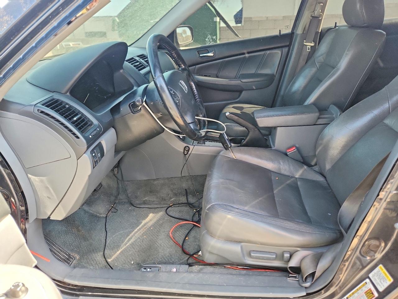 2007 Honda Accord Ex Charcoal vin: 1HGCM66577A036233