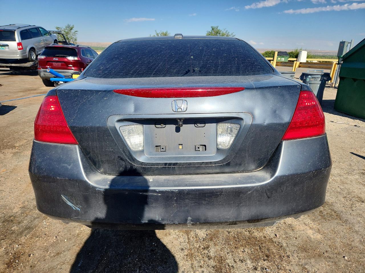 2007 Honda Accord Ex Charcoal vin: 1HGCM66577A036233
