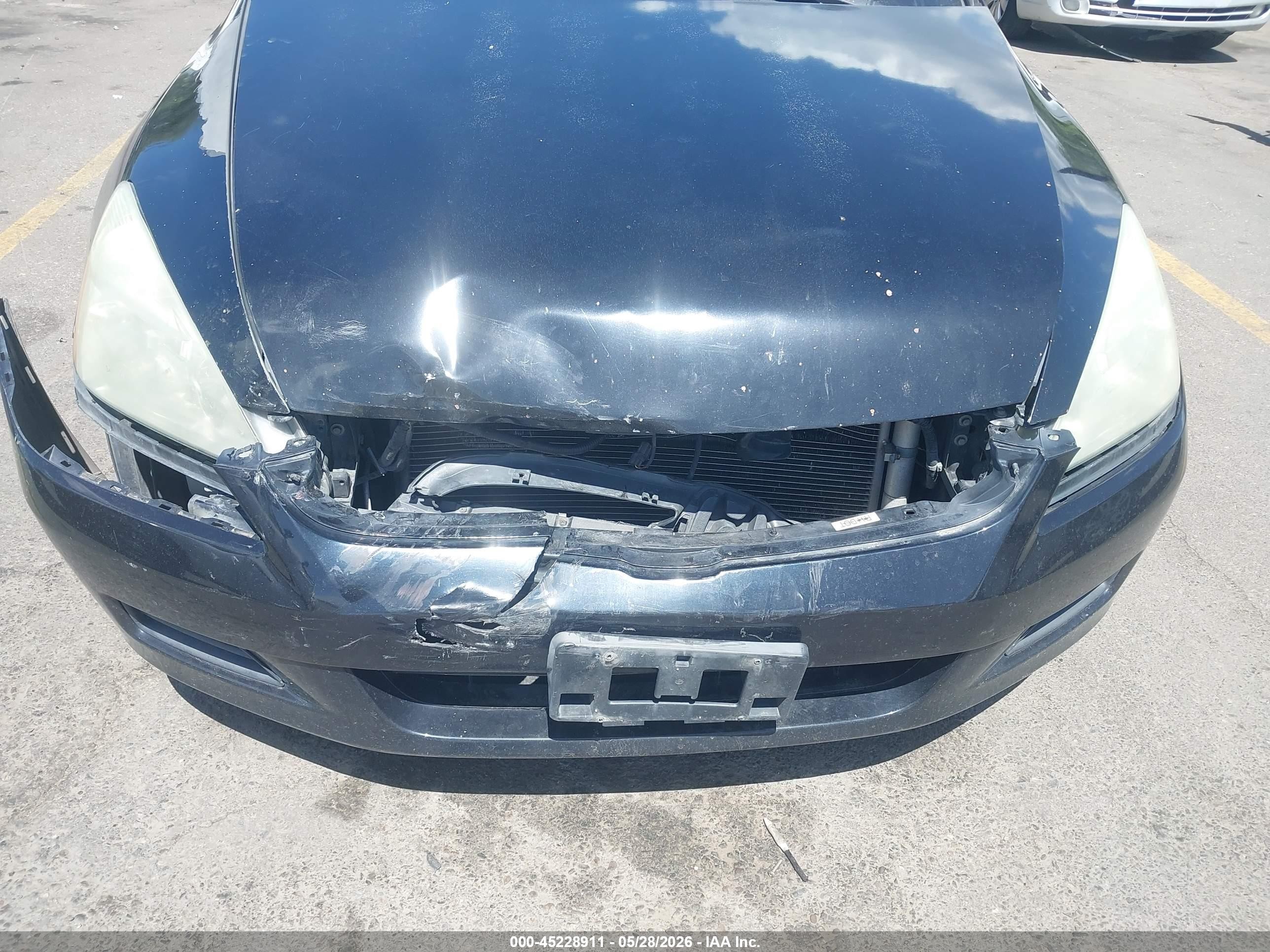 2007 Honda Accord 3.0 Ex Black vin: 1HGCM66577A056112
