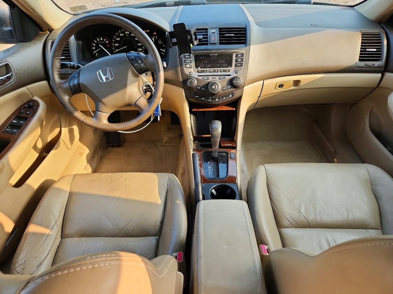 2007 Honda Accord Ex Black vin: 1HGCM66577A061018