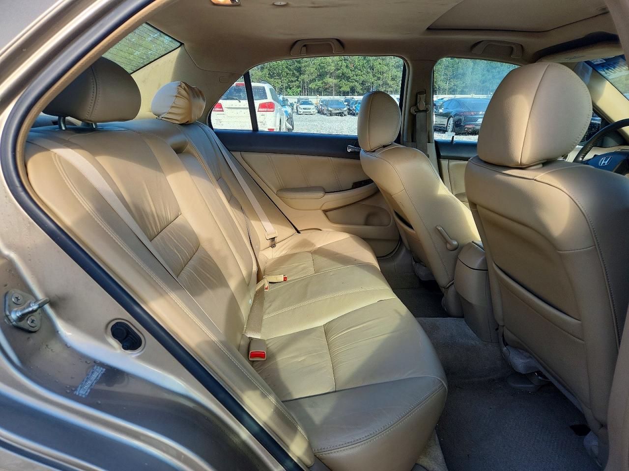 2007 Honda Accord Ex Tan vin: 1HGCM66577A078403