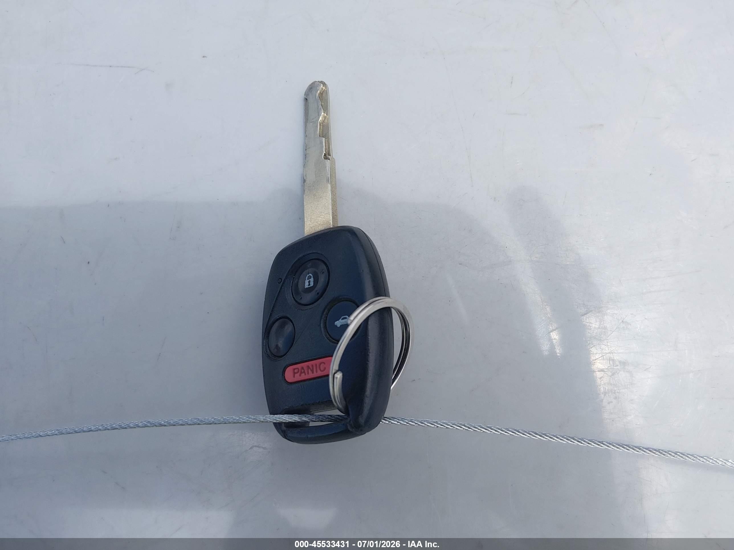 2007 Honda Accord 3.0 Ex Red vin: 1HGCM66577A080782