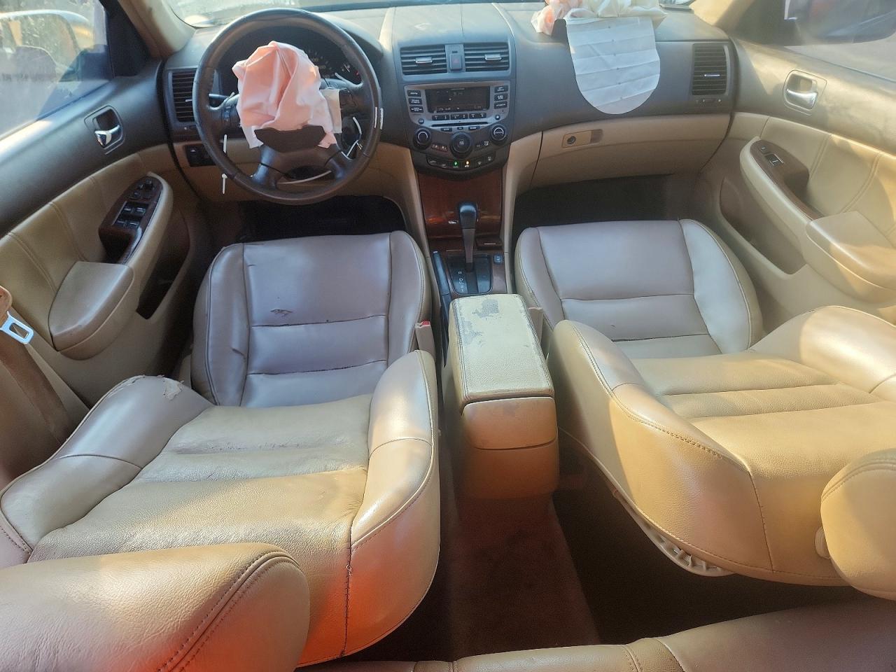 2007 Honda Accord Ex Серый vin: 1HGCM66577A081558