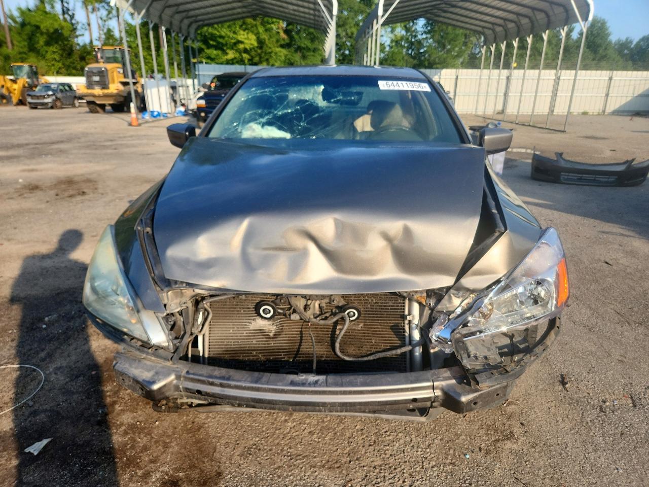 2007 Honda Accord Ex Серый vin: 1HGCM66577A081558