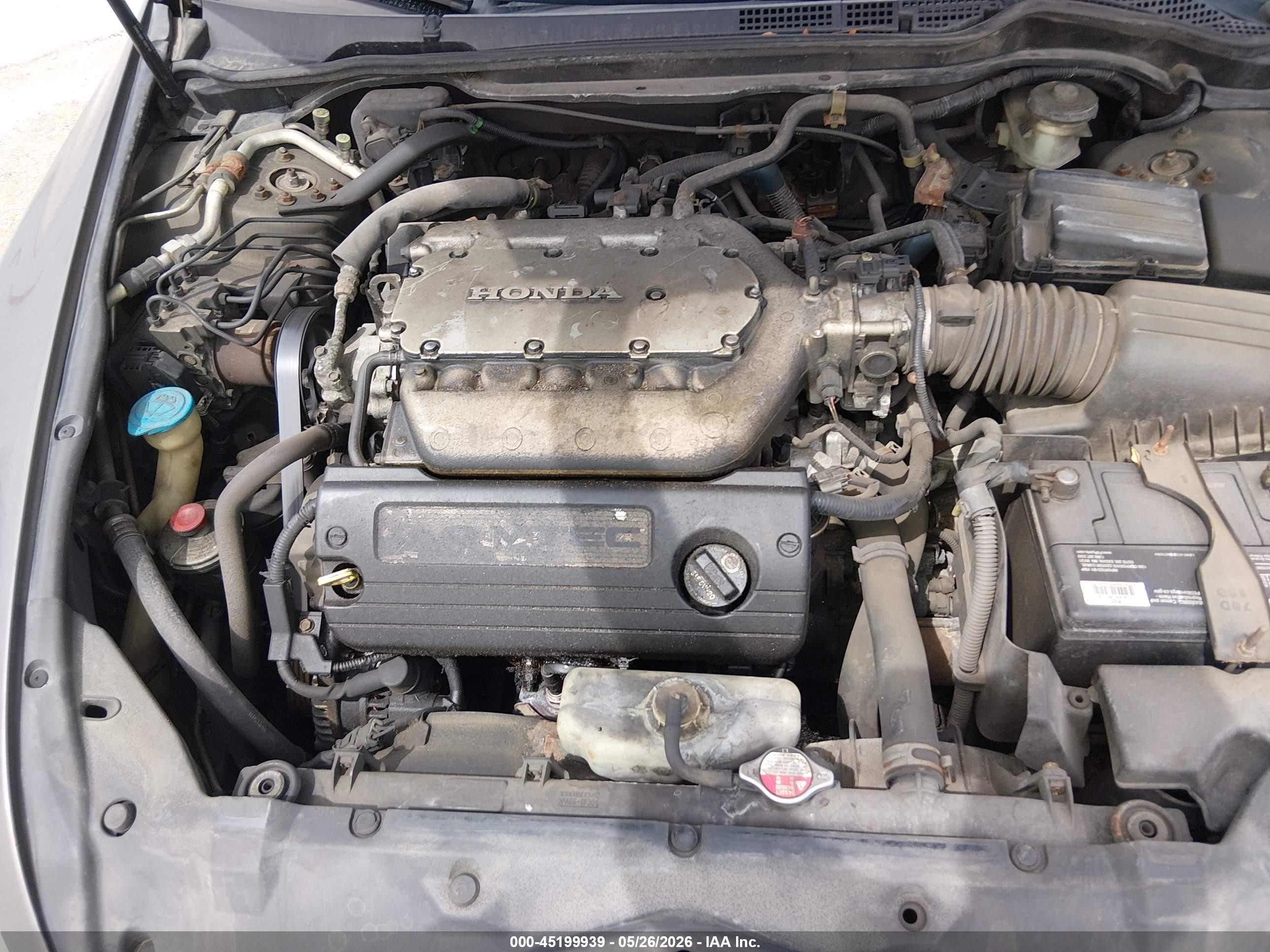 2007 Honda Accord 3.0 Ex Gray vin: 1HGCM66577A103901