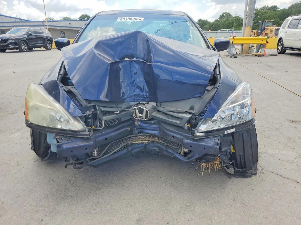 2003 Honda Accord Ex Blue vin: 1HGCM66583A011951