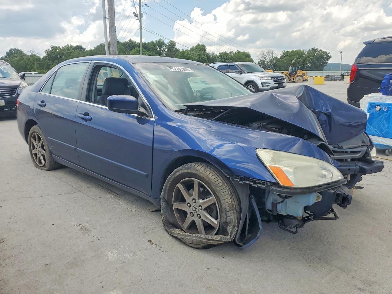 2003 Honda Accord Ex Blue vin: 1HGCM66583A011951