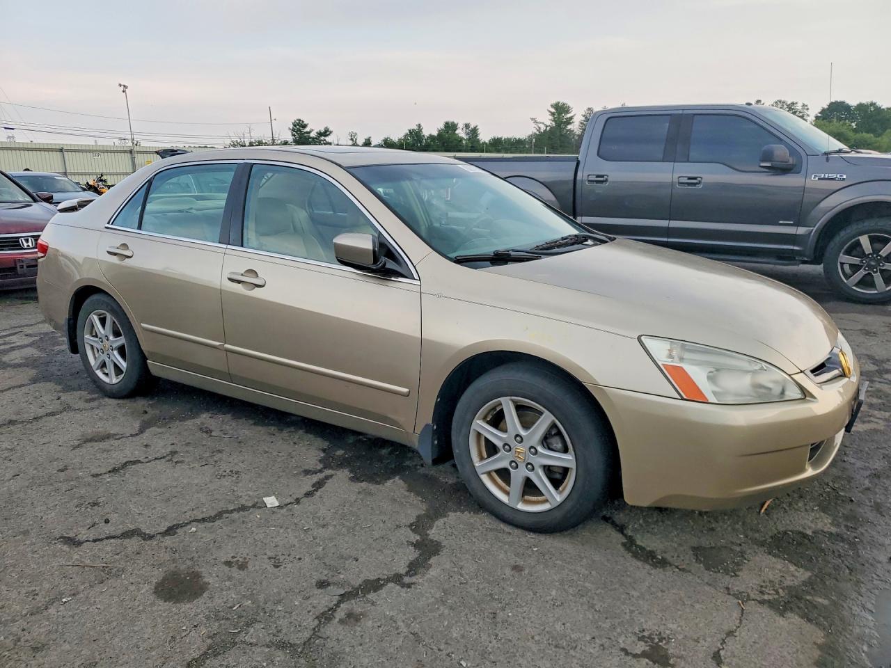 2003 Honda Accord Ex Tan vin: 1HGCM66583A091820