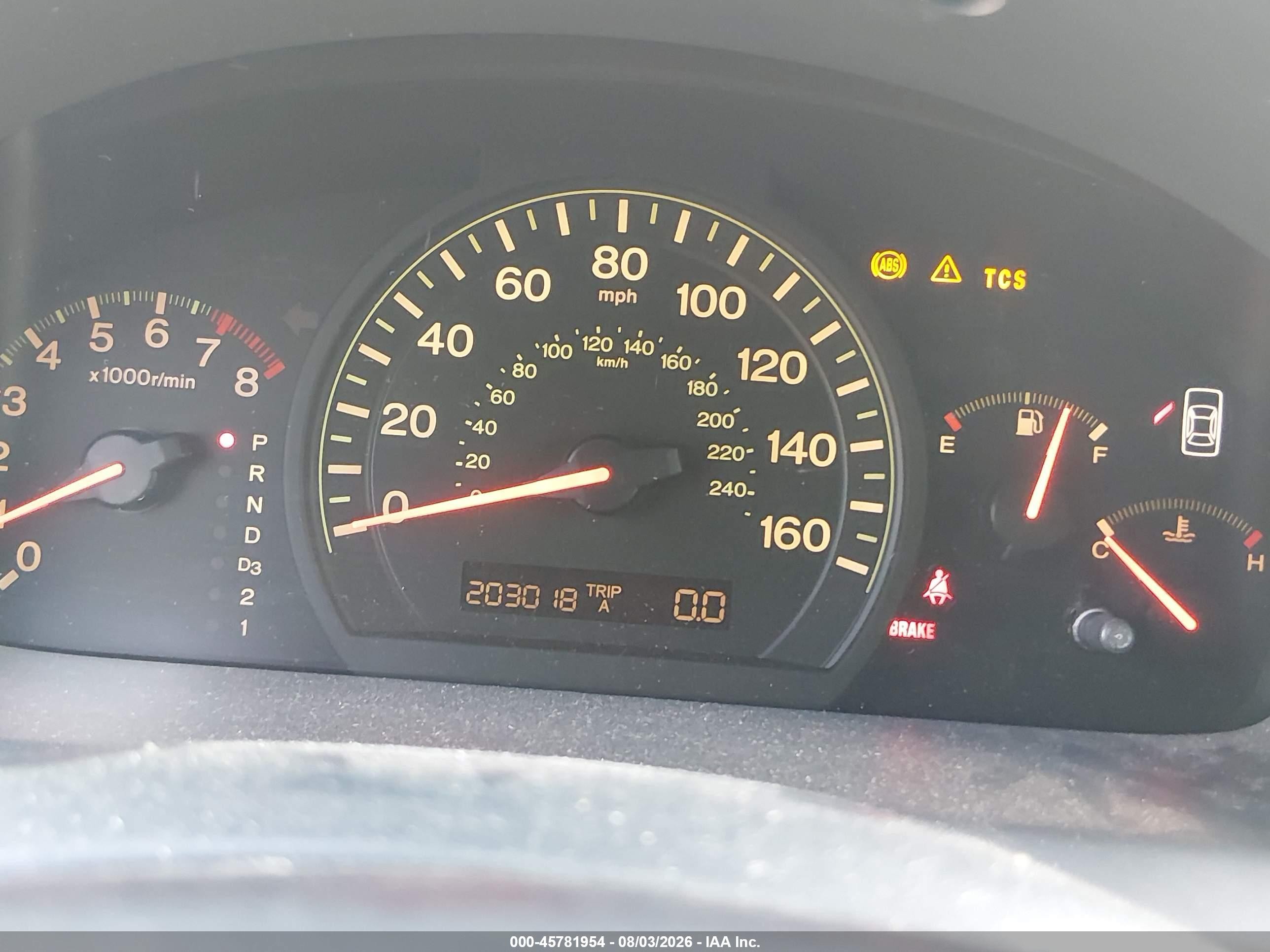 2003 Honda Accord 3.0 Ex Серый vin: 1HGCM66583A093583