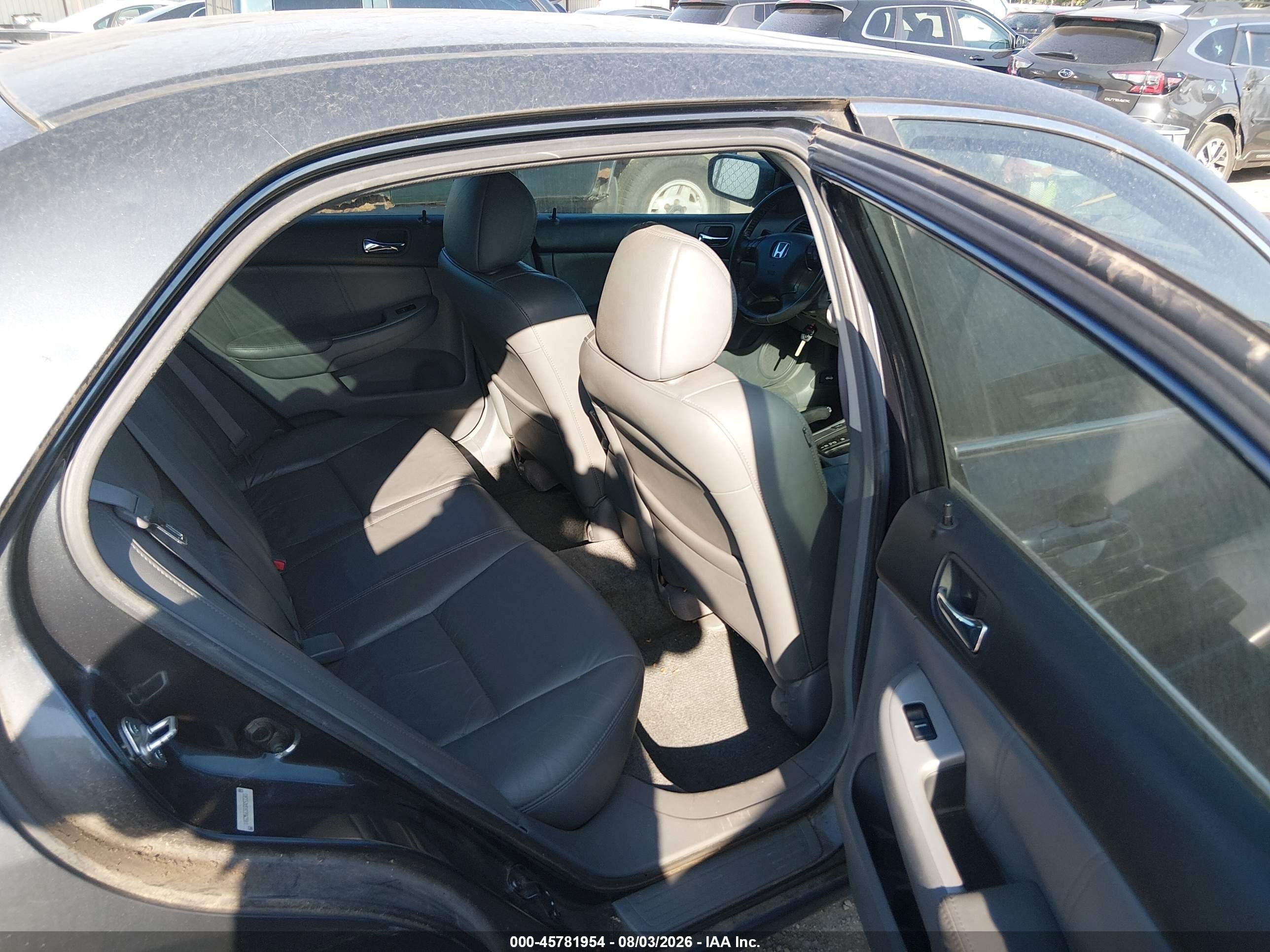 2003 Honda Accord 3.0 Ex Серый vin: 1HGCM66583A093583