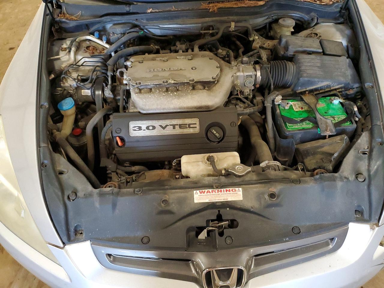 2003 Honda Accord Ex Silver vin: 1HGCM66583A101522
