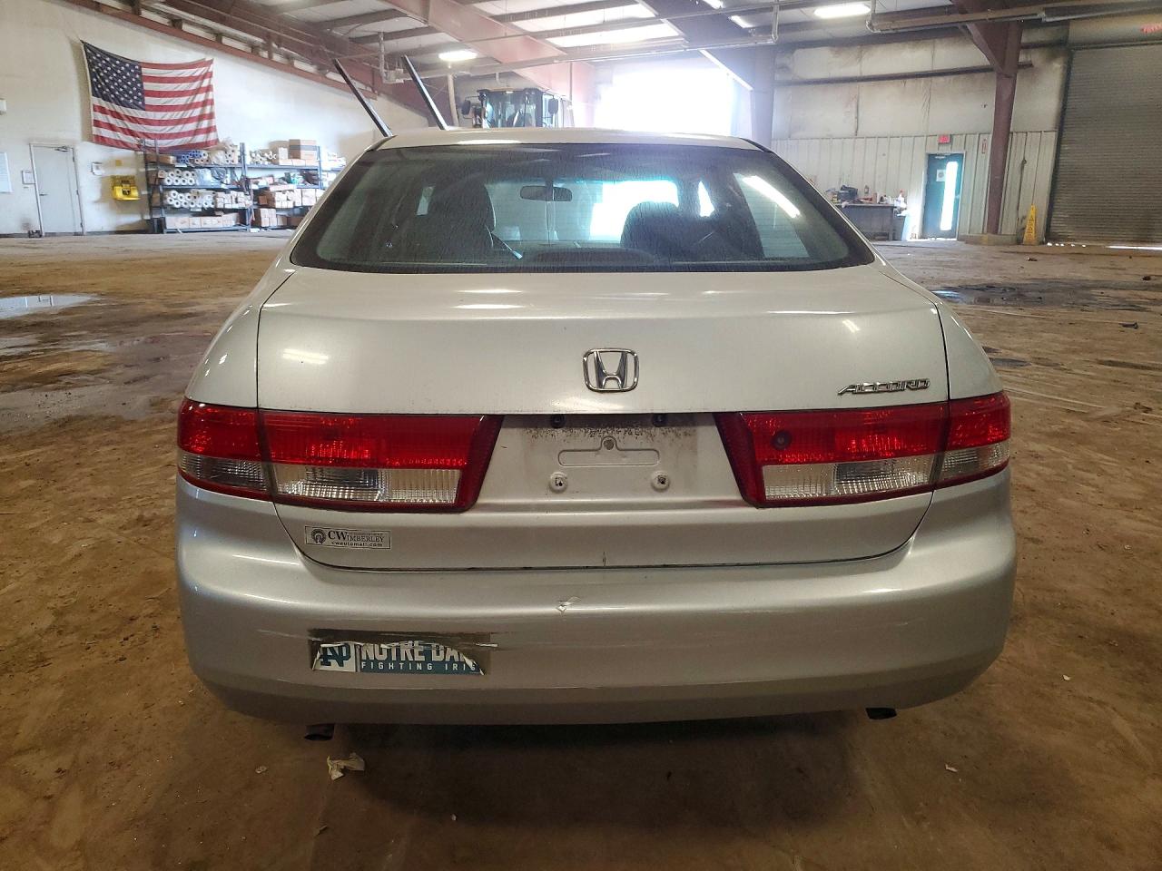 2003 Honda Accord Ex Silver vin: 1HGCM66583A101522
