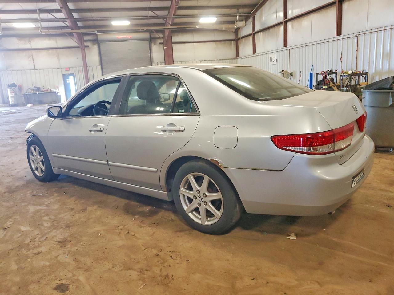 2003 Honda Accord Ex Silver vin: 1HGCM66583A101522