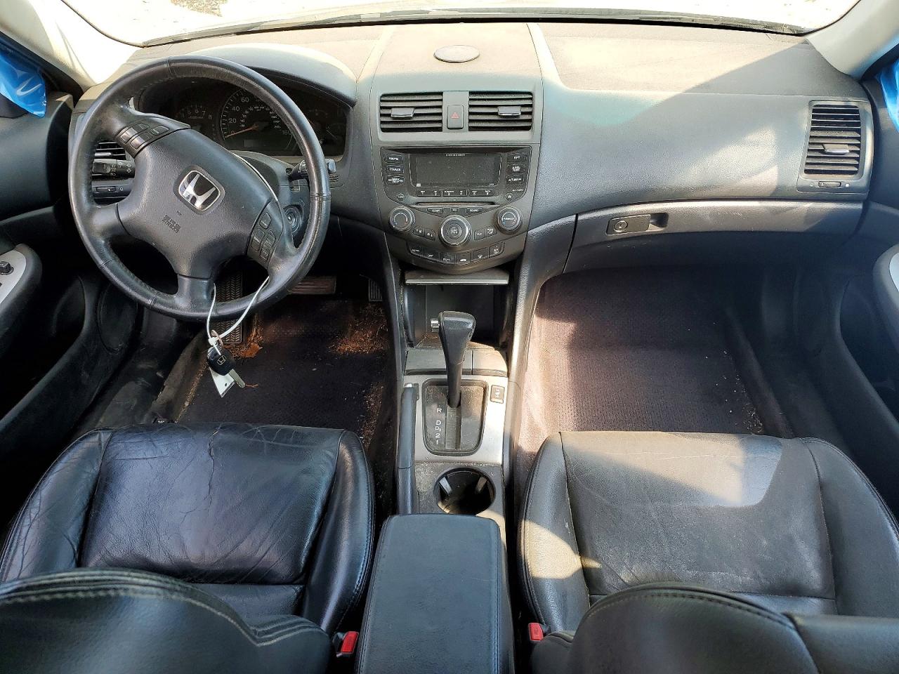 2003 Honda Accord Ex Silver vin: 1HGCM66583A101522