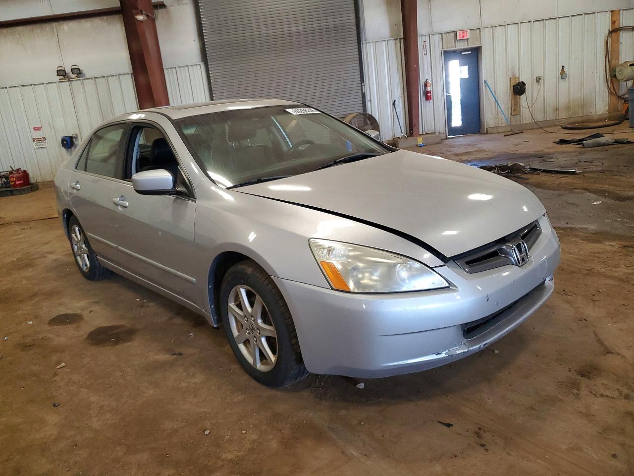 2003 Honda Accord Ex Silver vin: 1HGCM66583A101522