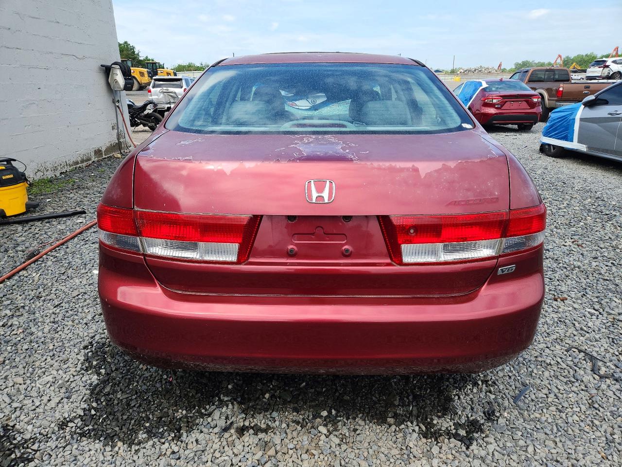 2003 Honda Accord Ex Burgundy vin: 1HGCM66583A102430