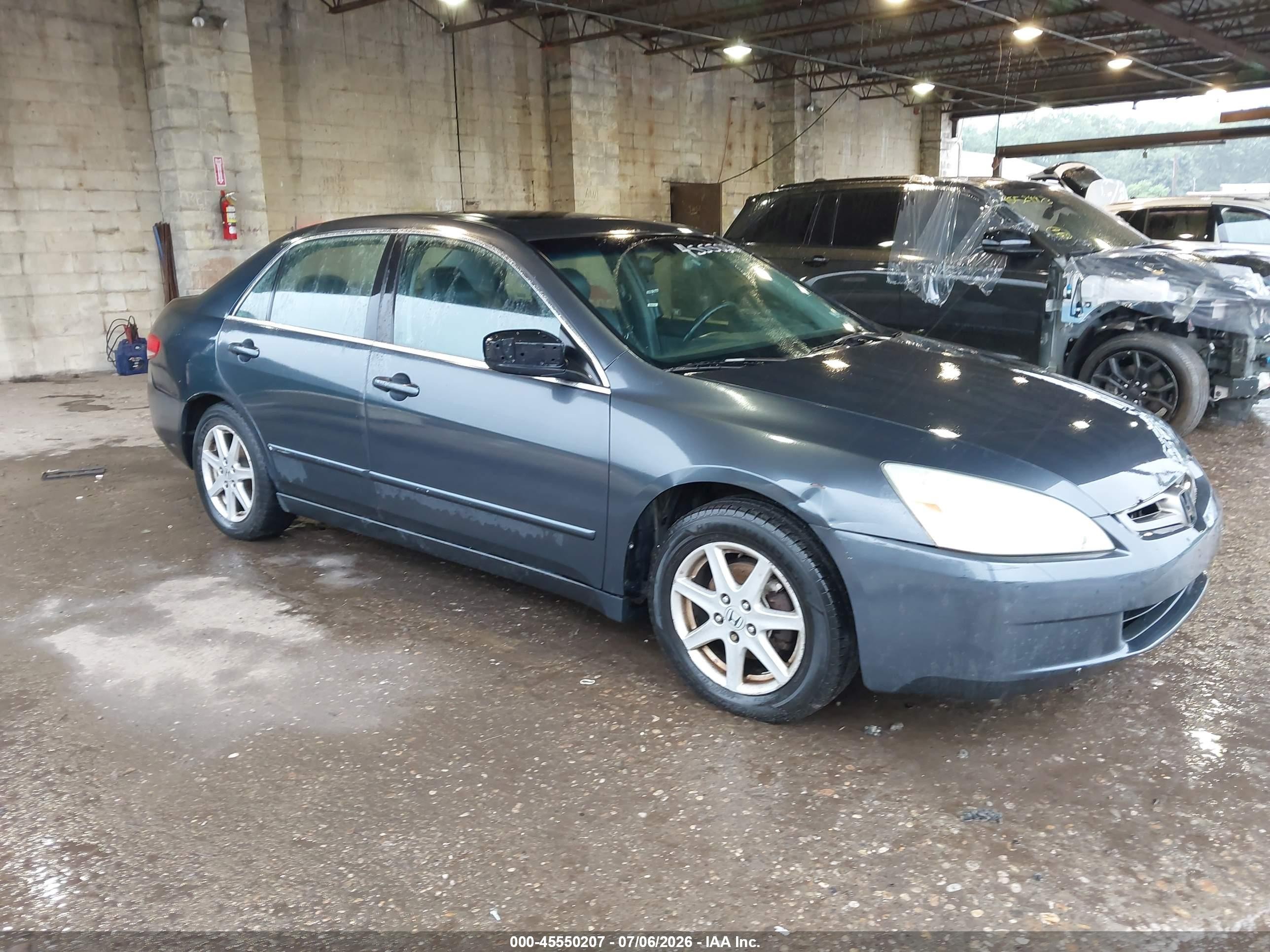 2004 Honda Accord 3.0 Ex Синий vin: 1HGCM66584A000210