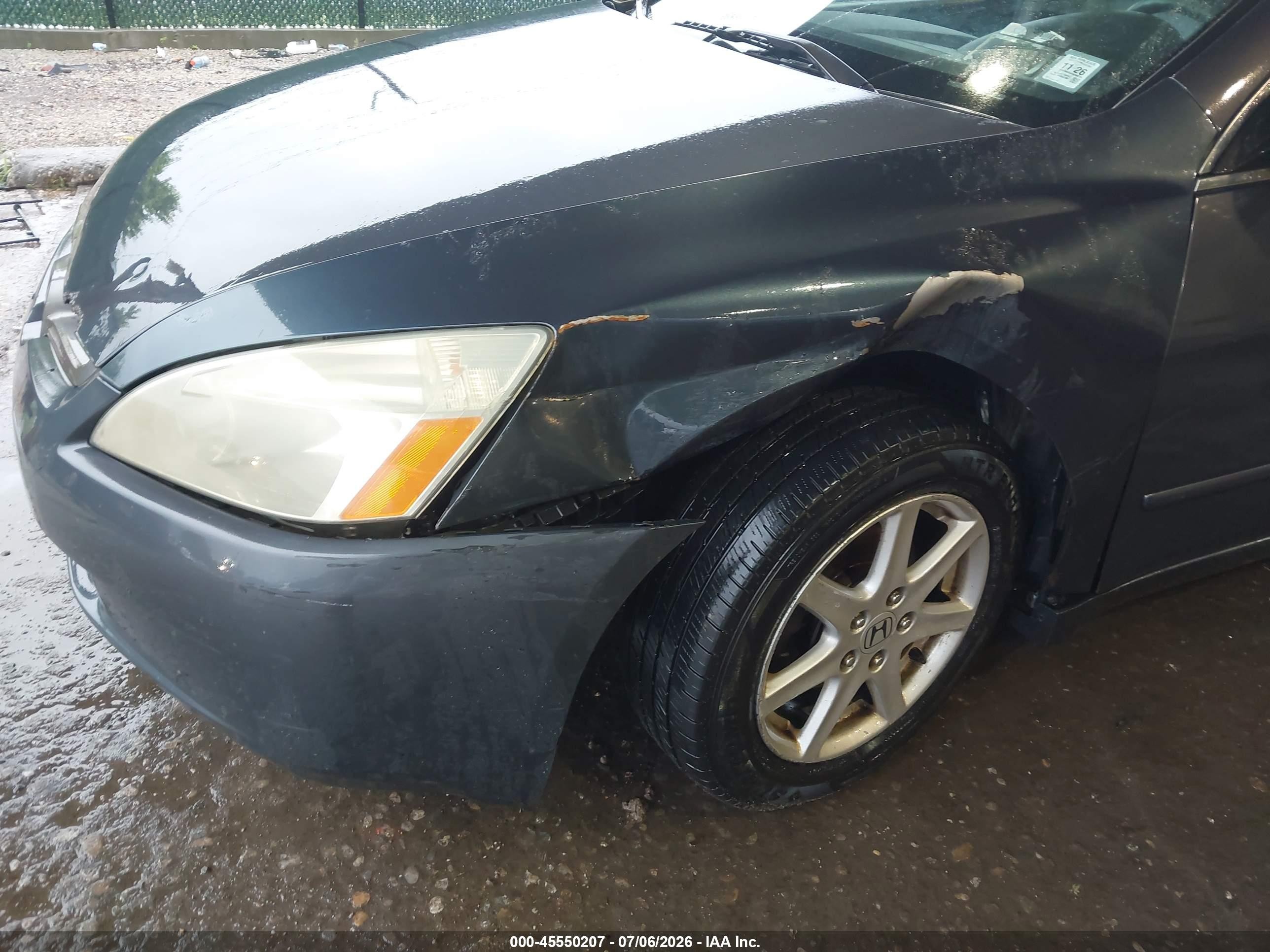 2004 Honda Accord 3.0 Ex Синий vin: 1HGCM66584A000210