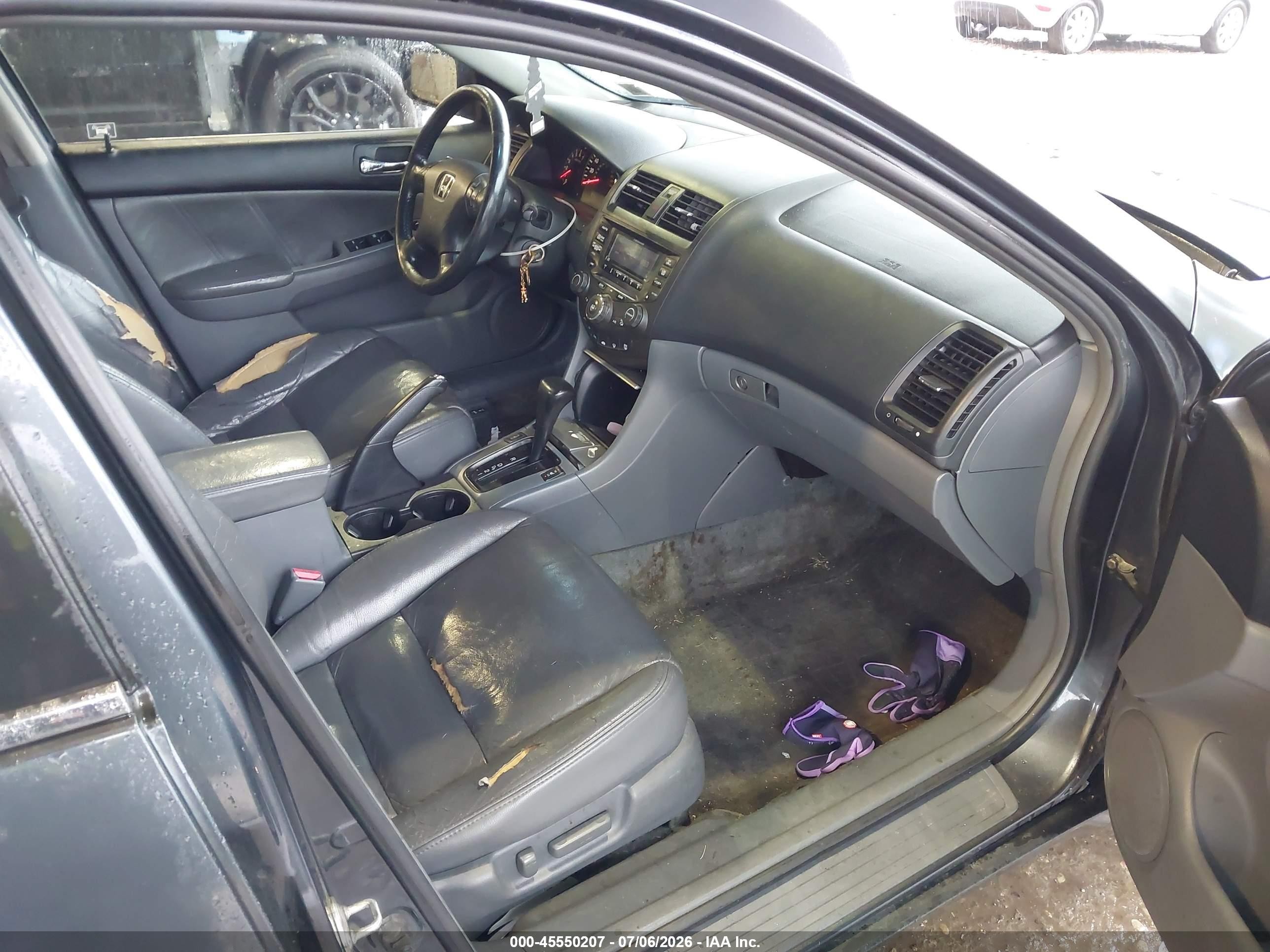 2004 Honda Accord 3.0 Ex Синий vin: 1HGCM66584A000210
