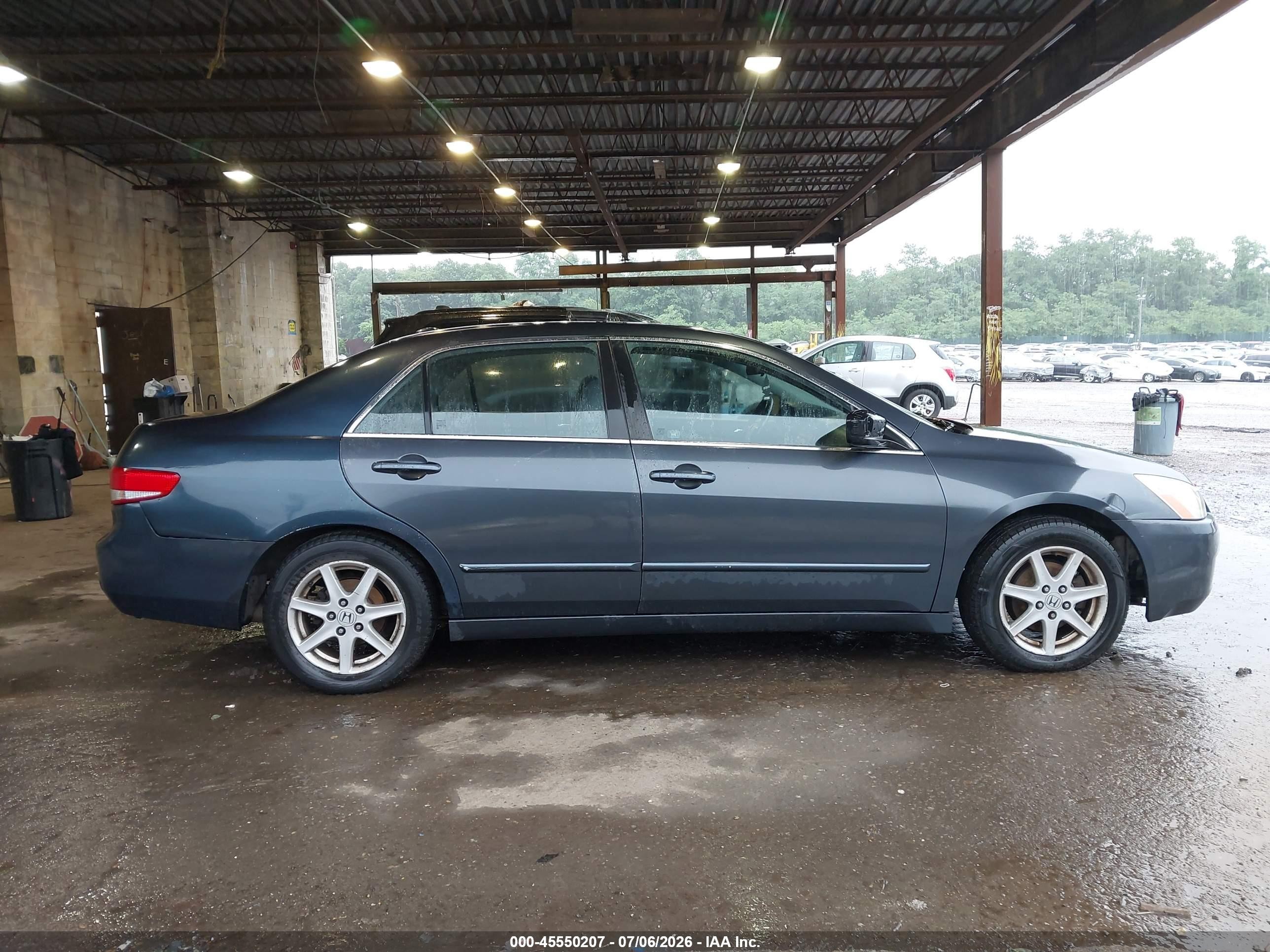 2004 Honda Accord 3.0 Ex Синий vin: 1HGCM66584A000210