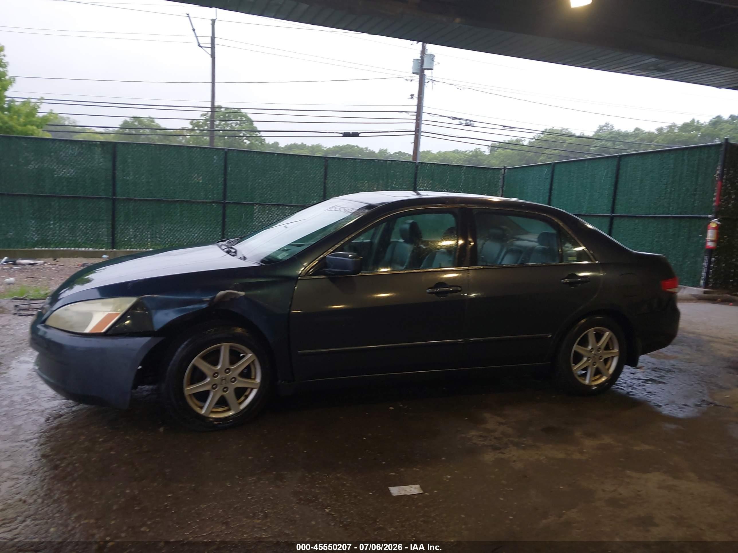 2004 Honda Accord 3.0 Ex Синий vin: 1HGCM66584A000210