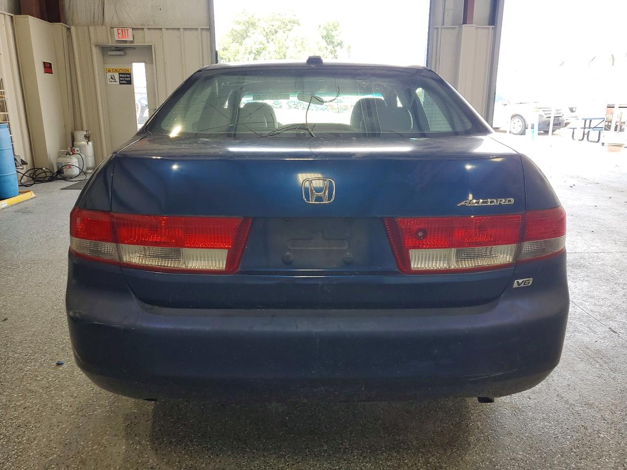 2004 Honda Accord Ex Blue vin: 1HGCM66584A010591