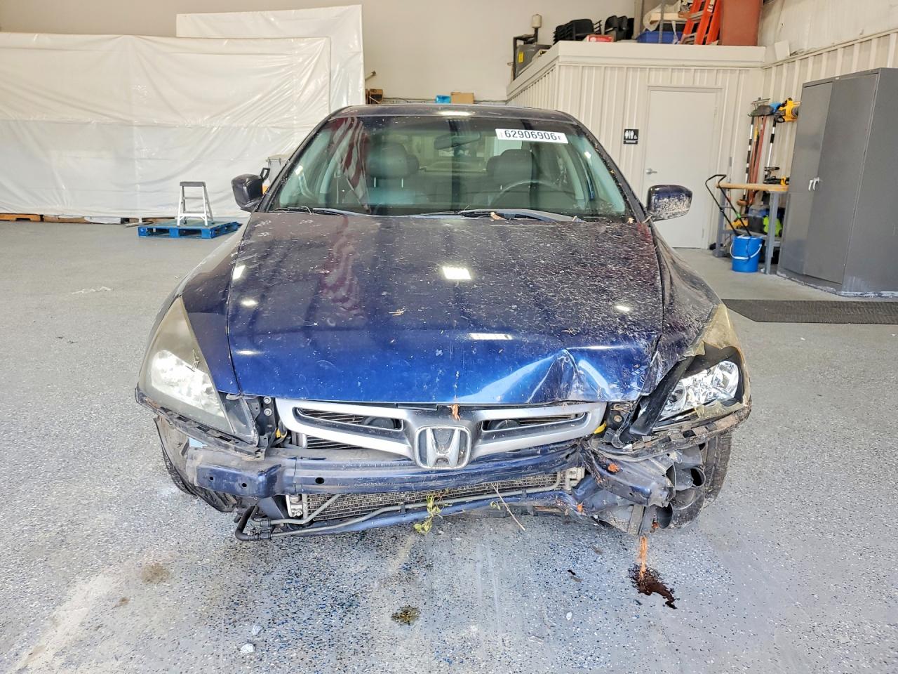 2004 Honda Accord Ex Blue vin: 1HGCM66584A010591