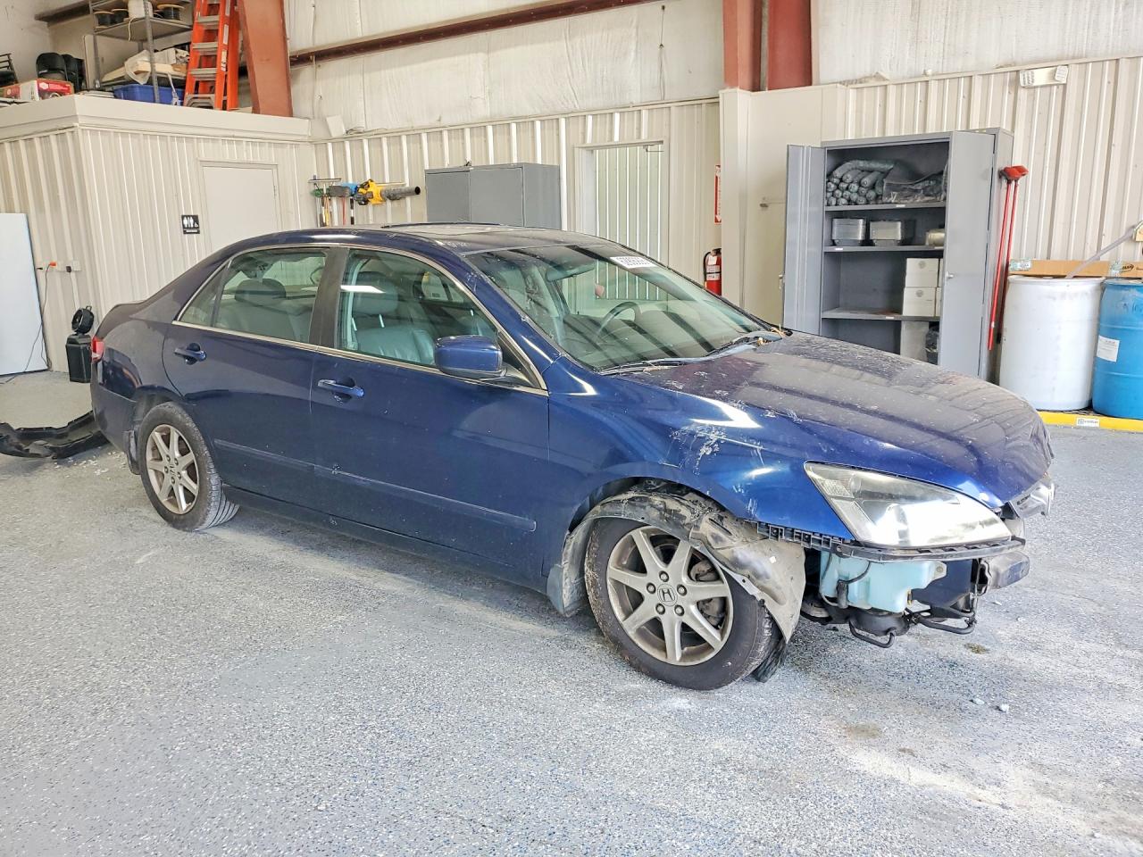 2004 Honda Accord Ex Blue vin: 1HGCM66584A010591