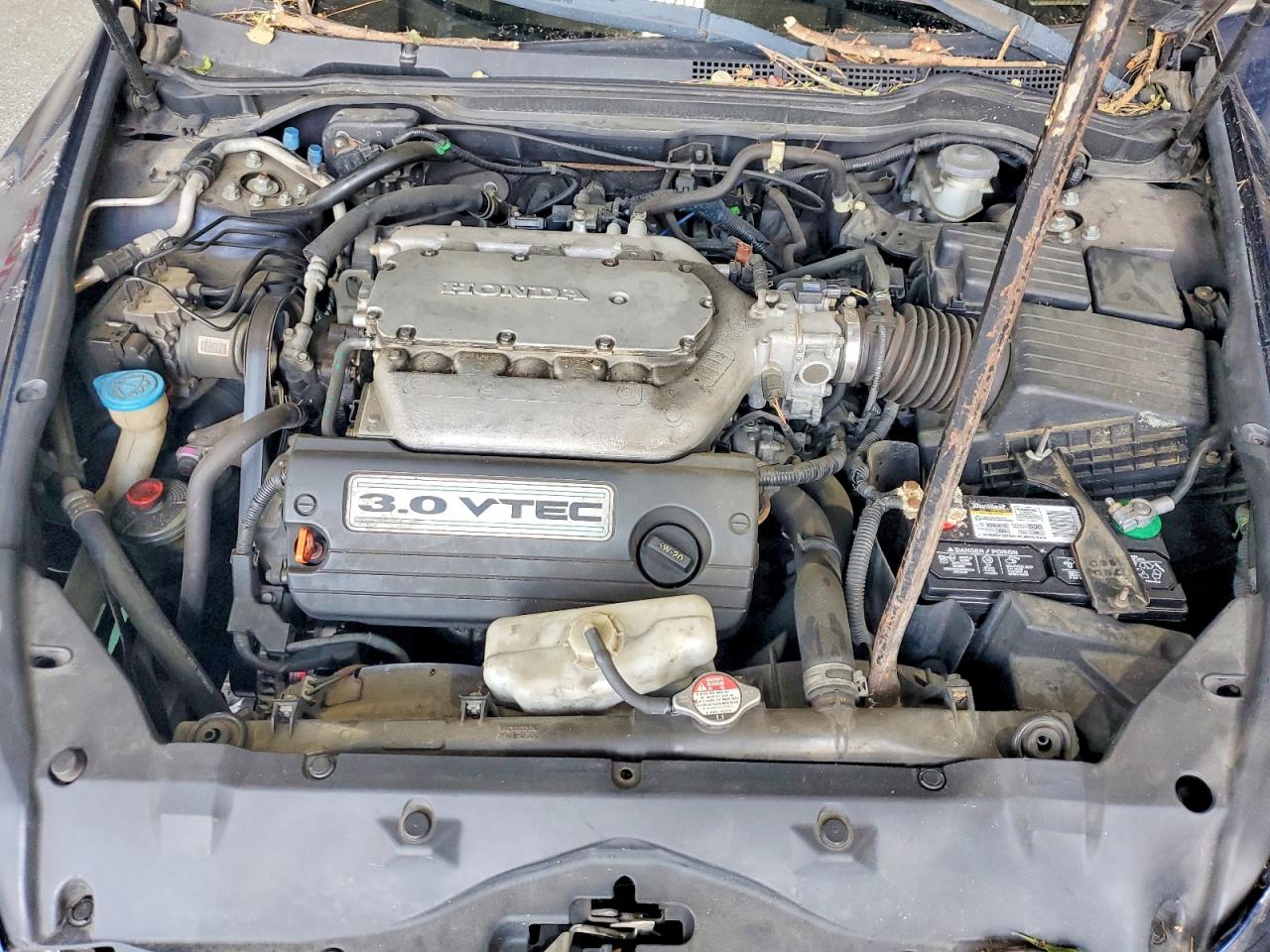 2004 Honda Accord Ex Blue vin: 1HGCM66584A010591