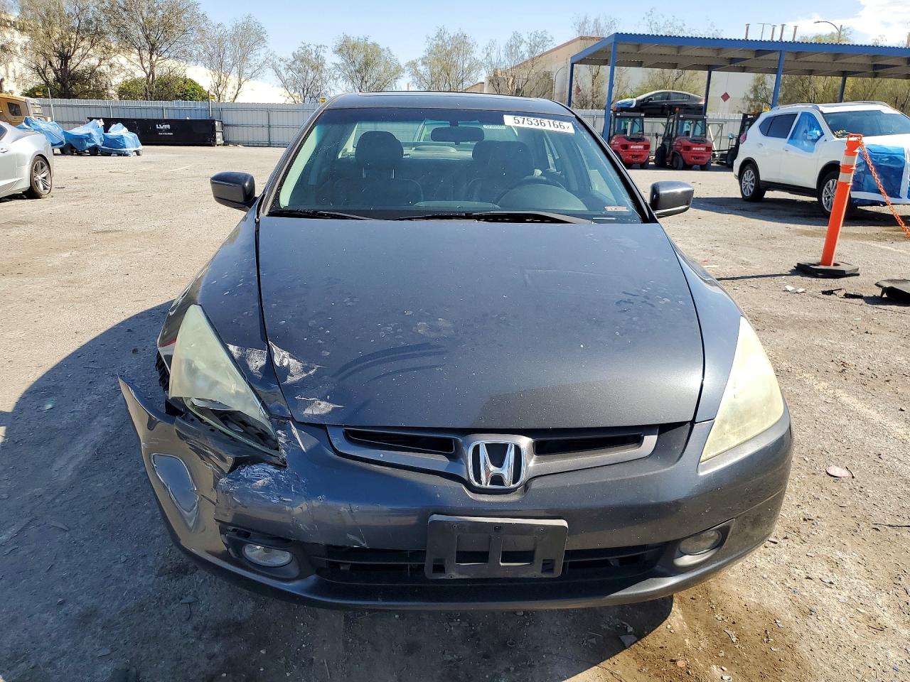 2004 Honda Accord Ex Charcoal vin: 1HGCM66584A012549